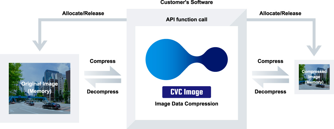 Conceptual drawing of CVC Image